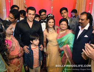 Salman Khan and his Tubelight co-star Matin Rey Tangu grab all the attention at the wedding of his driver's son - view HQ pics