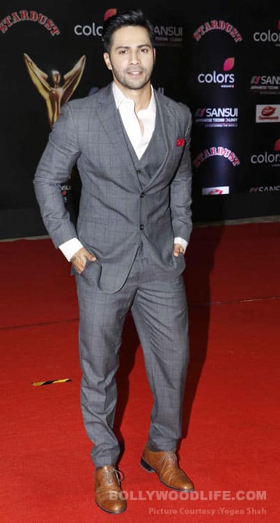 Varun Dhawan stardust awards