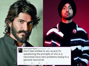 Harshvardhan Kapoor goes on a rant against Diljit Dosanjh's Best Debut win on Twitter