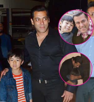Salman Khan and Iulia Vantur play perfect hosts to Tubelight star kid Matin Rey Tangu - view HQ pics