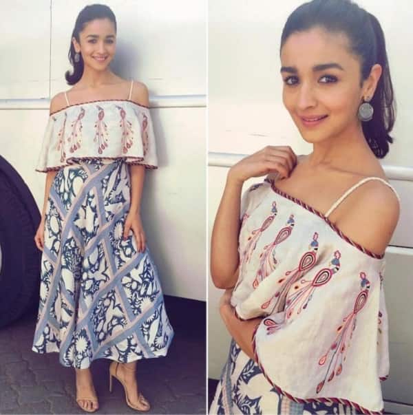 Alia Bhatt in Swati Vijay Vargie outfit BKD promotions
