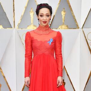 Oscars 2017: Celebs protest Donald Trump's travel ban by wearing blue ribbon