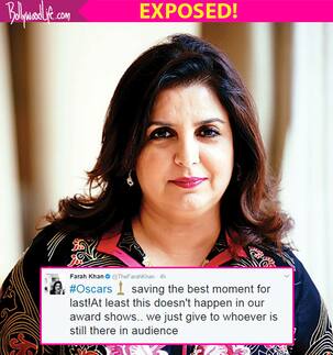 Farah Khan's this tweet on Oscars 2017 just EXPOSED Bollywood awards!