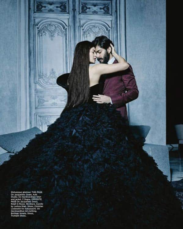 Harshvardhan and Jacqueline for Harper's Bazaar Bride 1