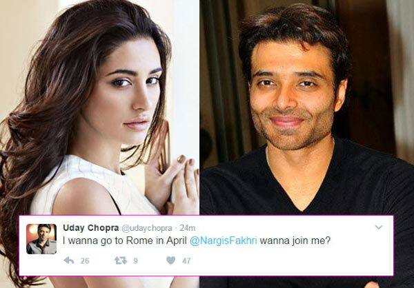 Uday Chopra Wants To Go To Rome With Nargis Fakhri - Bollywood News ...