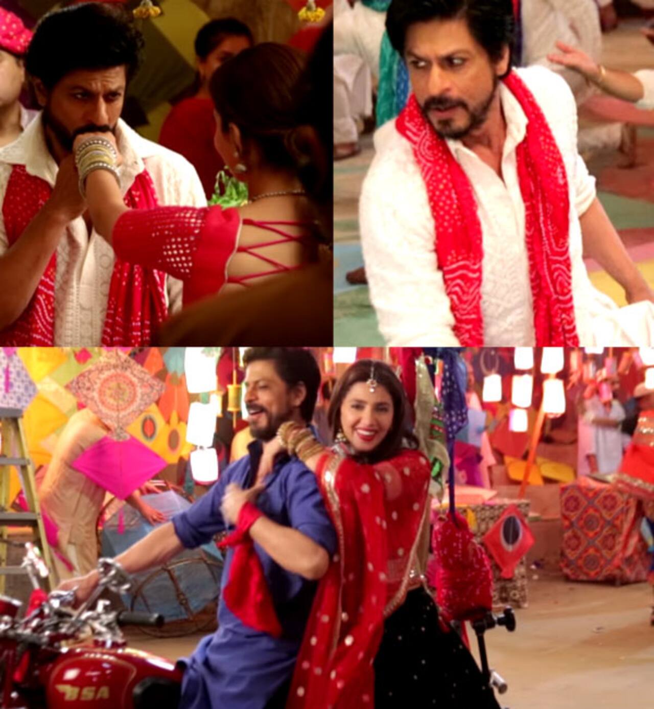 Raees song Udi Udi Jaye making Shah Rukh Khan puts a ring on Mahira Khan's finger watch video