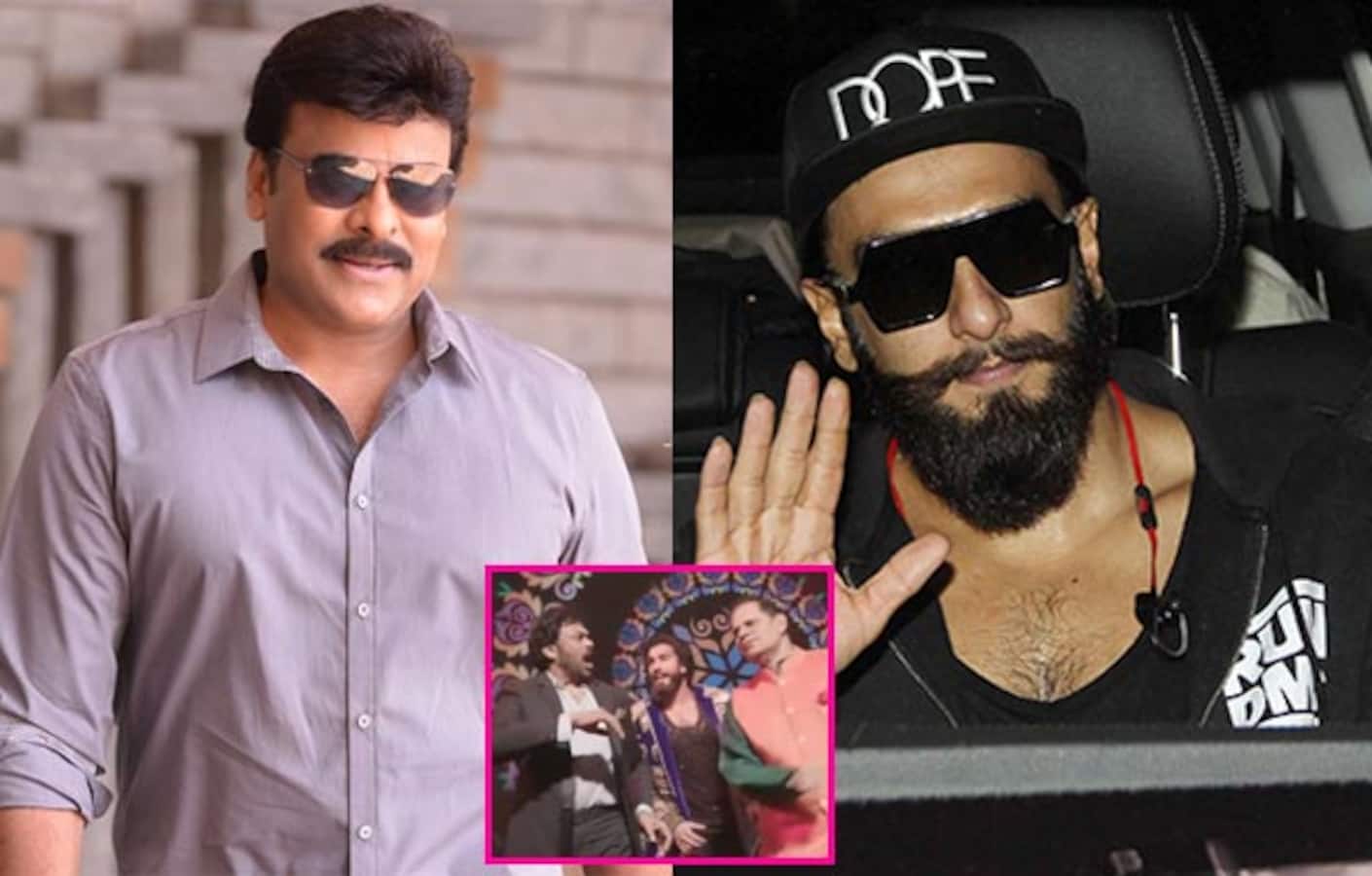 When Ranveer Singh and Chiranjeevi set the stage on fire - watch video