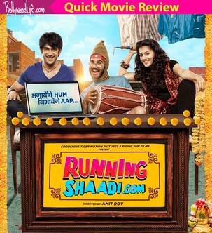 Running Shaadi quick movie review: Taapsee Pannu and Amit Sadh's romcom is funny but turns surprisingly serious