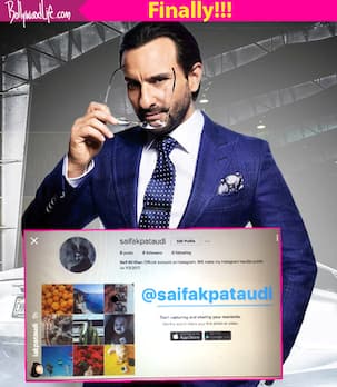 FINALLY! Saif Ali Khan is making his Instagram debut and we can't wait to see if he'll share Taimur's photos