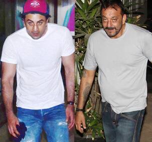 Damn! For a second you'll be confused if that's Ranbir Kapoor or Sanjay Dutt - view HQ pics