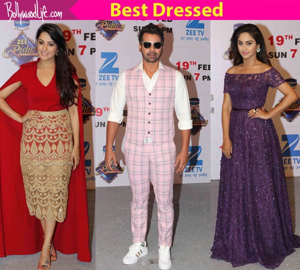 Krystle D'Souza, Anita Hassanandani, Ridhi Dogra, meet the best dressed stars at Zee Rishtey awards 2017 - view HQ pics