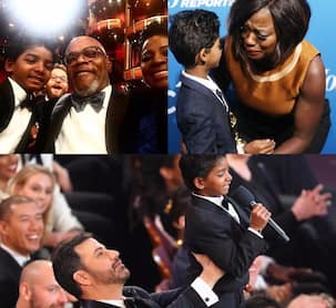 From Nicole Kidman to Dwayne Johnson, 10 pics that show how Sunny Pawar has become Hollywood's adorable darling