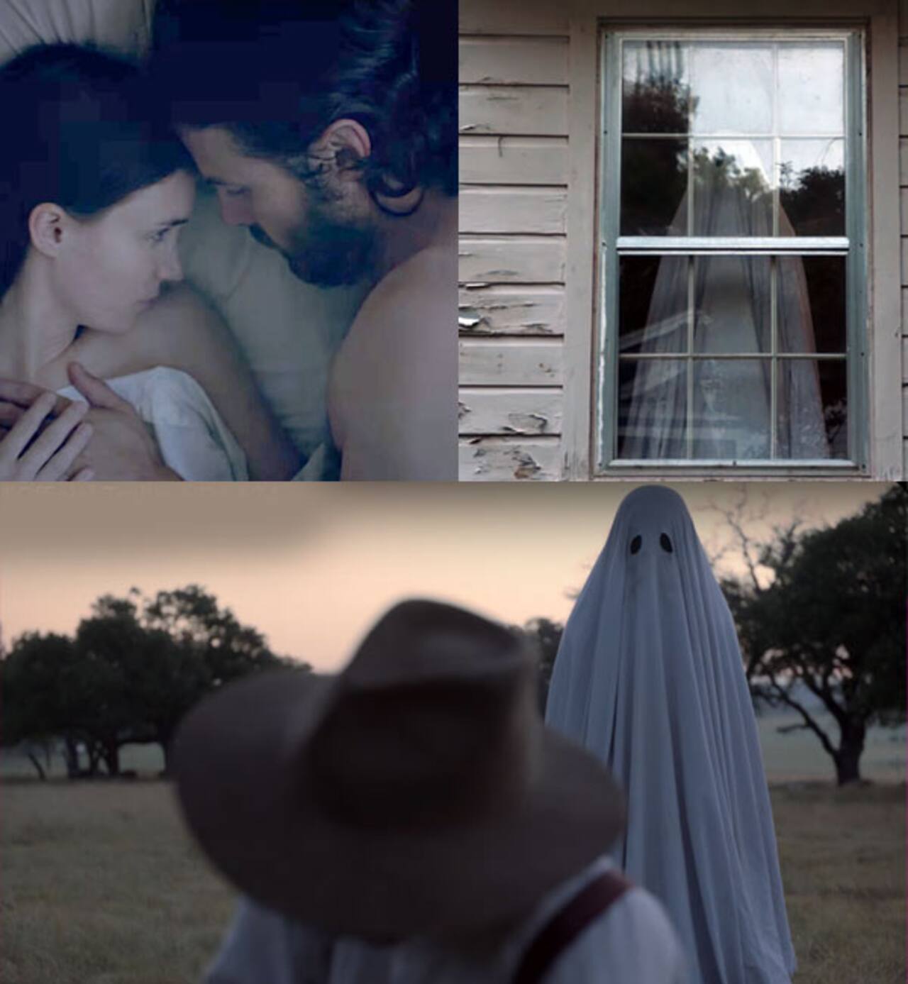 A Ghost Story Trailer Casey Affleck Is A White Sheeted Spirit Haunting Rooney Mara In This Tale