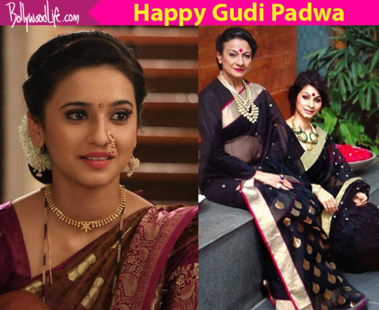 Gudi Padwa special: Shivani Surve, Sharad Kelkar, Tanishaa wish fans on the occasion