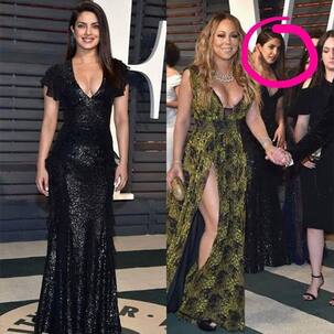 Did Priyanka Chopra miss a fan girl moment with Mariah Carey at the Vanity Fair party?