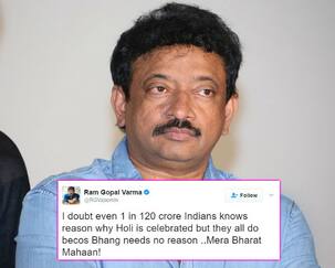 Sarkar 3 Director Ram Gopal Varma puts a serious spin on Holi celebrations