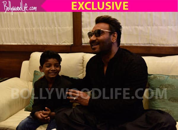 BollywoodLife Initiative: Lion star Sunny Pawar finally met his screen idol Ajay Devgn and here's what happened