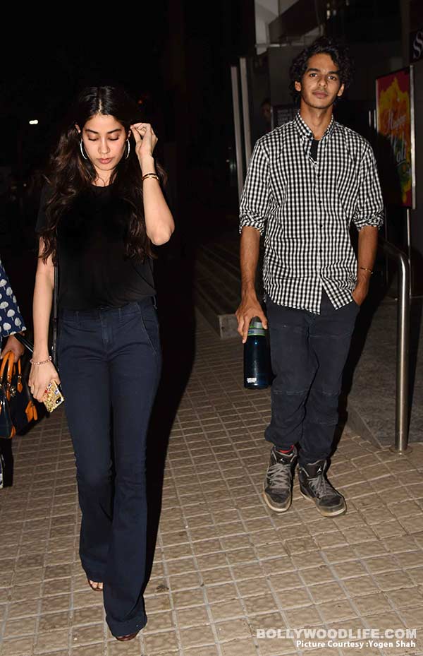 Dunno about dating Sara Ali Khan but Ishaan Khattar goes on a movie ...