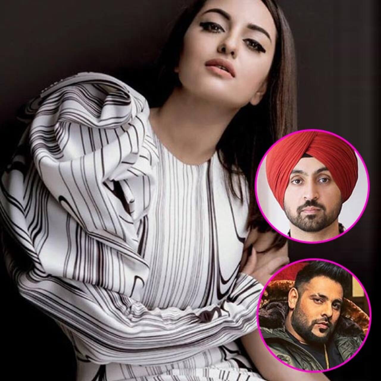Sonakshi Sinha Badshah Diljit Dosanjh Come Together For A Special Song In Noor Bollywood