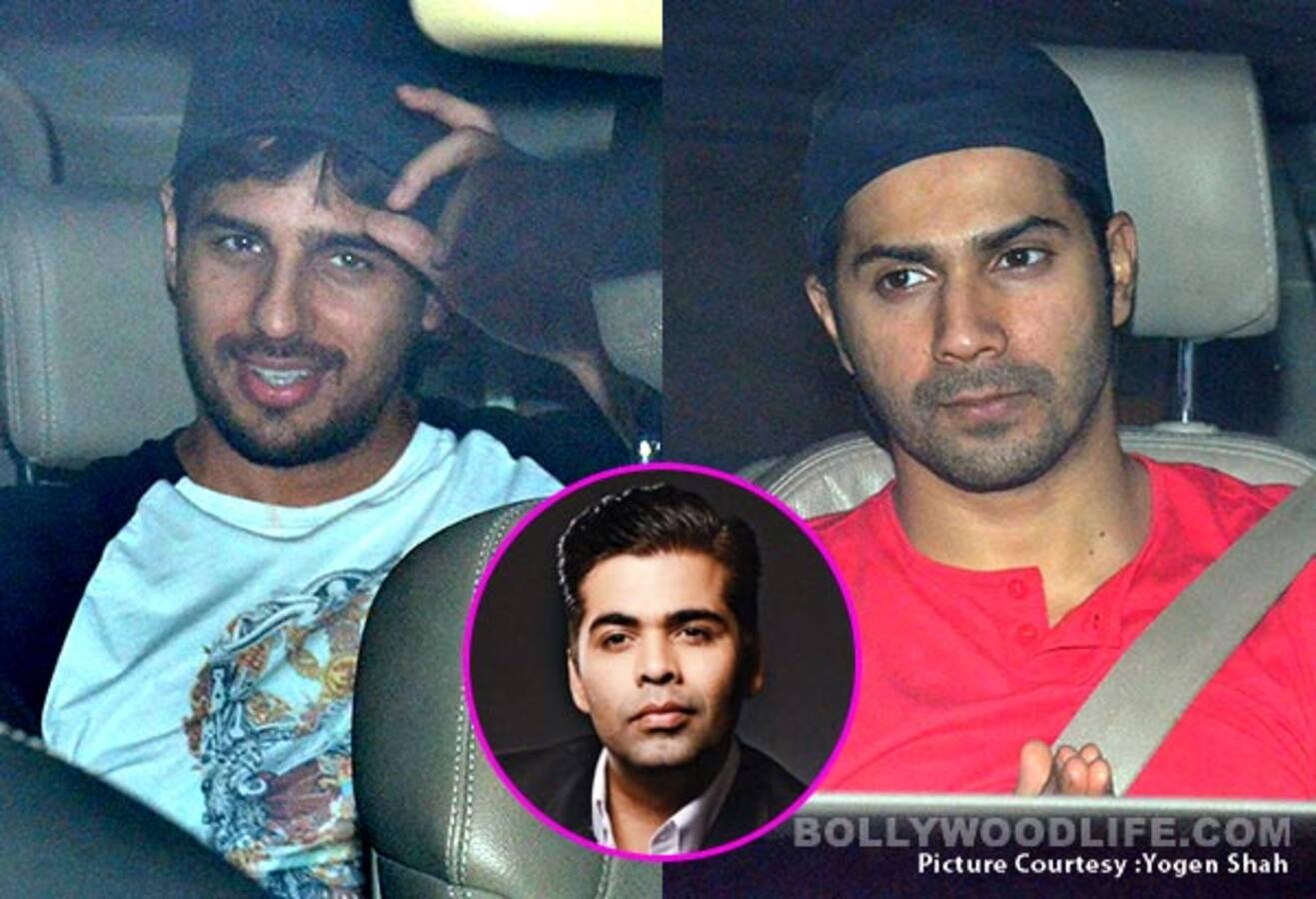 Is Karan Johar trying to play the peacemaker between Sidharth Malhotra and Varun Dhawan?