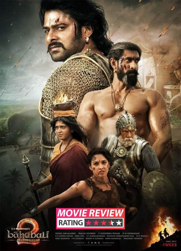 Baahubali 2 movie review: Prabhas and Anushka Shetty's romance and stunning visual effects will leave you bedazzled