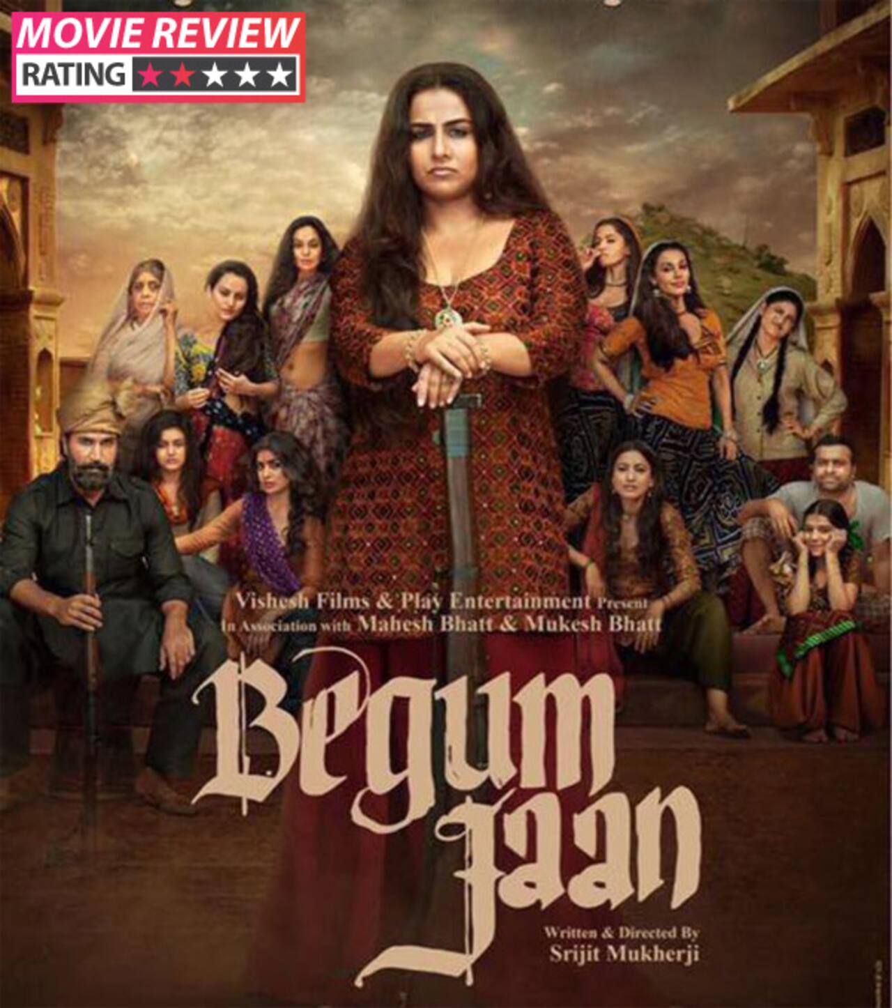 Begum Jaan movie review: Vidya Balan's acting abilities crumble under the burden of this over dramatic mess