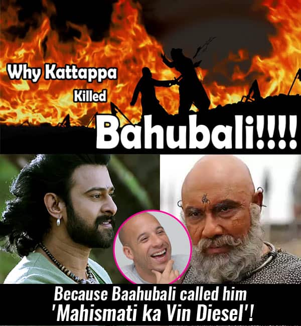 7 stupid theories on why Kattappa killed Baahubali just to make your day  entertaining - Bollywood News & Gossip, Movie Reviews, Trailers & Videos at  