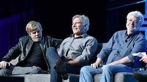 Harrison Ford aka Han Solo surprised fans at the 40th Star Wars Celebration