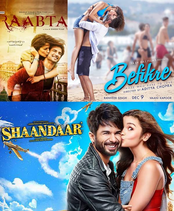 Raabta, Shaandar, Befikre - 5 Bollywood movie posters that kiss and tell -  Bollywood News & Gossip, Movie Reviews, Trailers & Videos at  