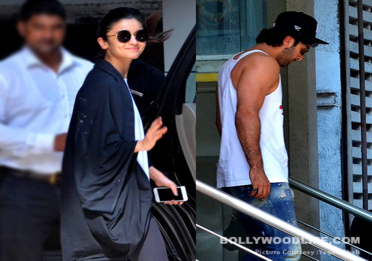 Alia Bhatt, Ranbir Kapoor, Ayan Mukerji's Bandra outing