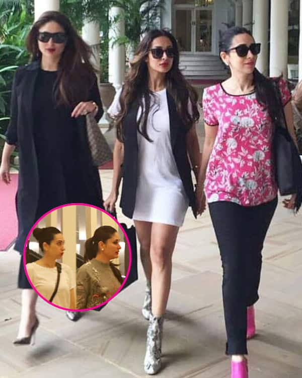 Kareena Kapoor Khan, Karisma Kapoor and Malaika Arora spotted outside ...