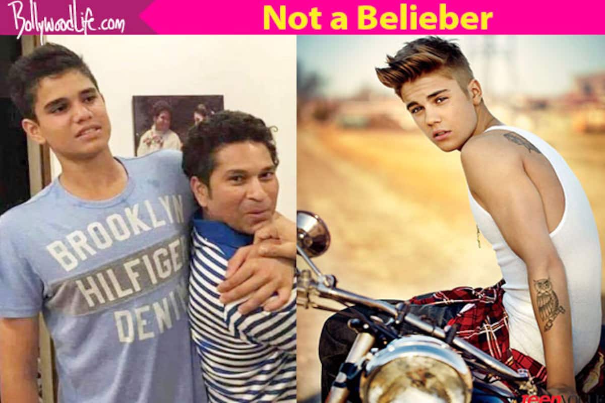 Sachin Tendulkar S Son May Look A Lot Like Justin Bieber But He S Not Particularly A Belieber Bollywood News Gossip Movie Reviews Trailers Videos At Bollywoodlife Com