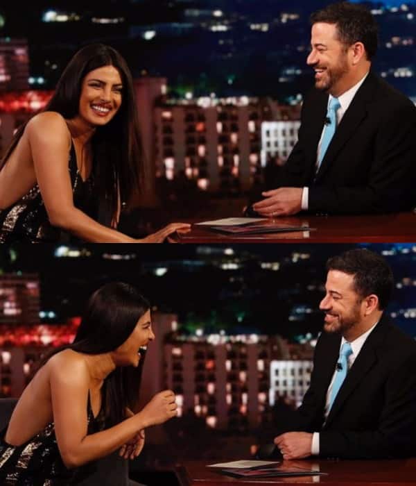 Priyanka Chopra promotes Baywatch on Jimmy Kimmel Live but can we talk