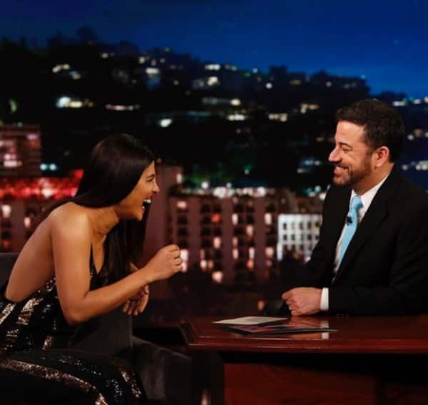 Priyanka Chopra on Jimmy Kimmel for Baywatch 3