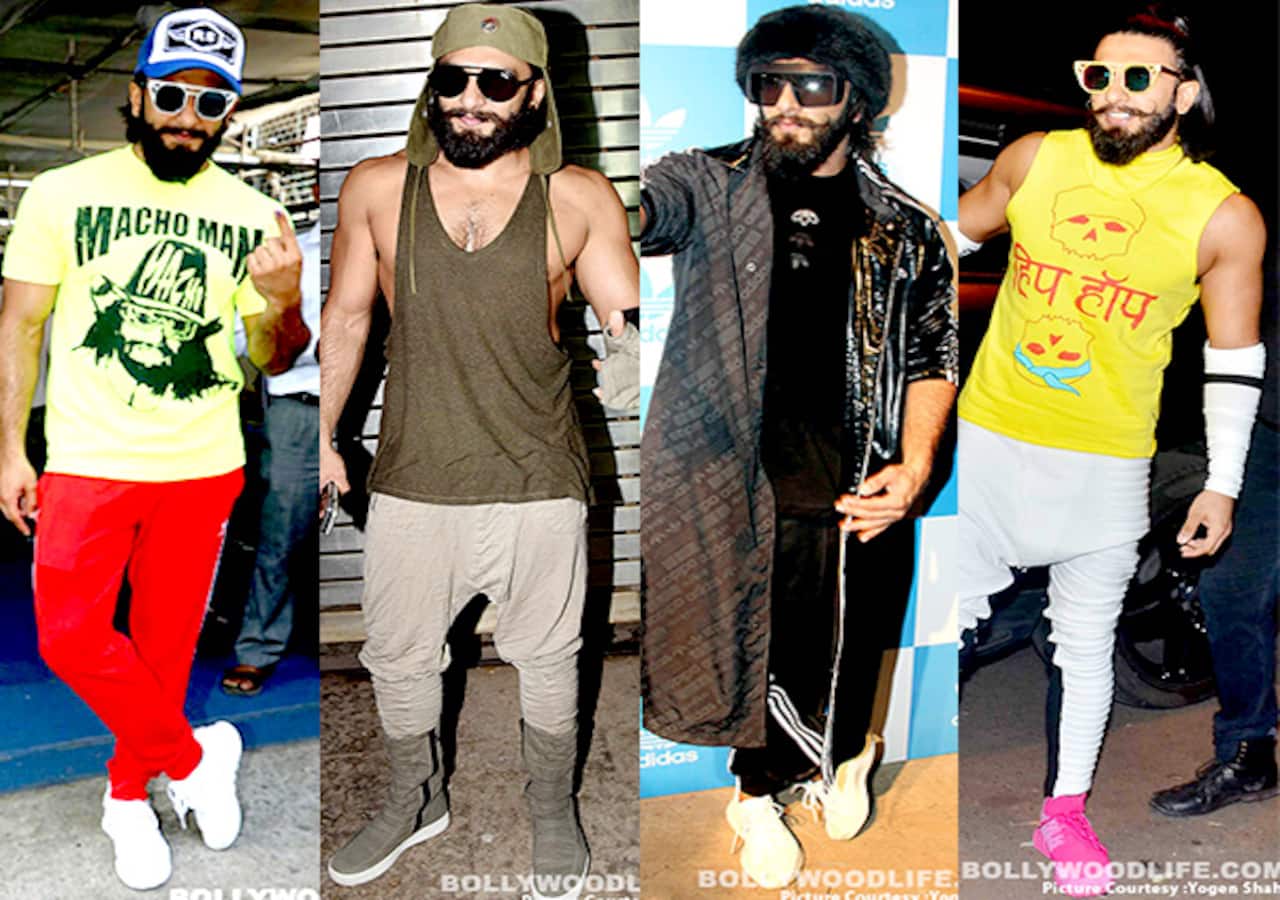 In pictures: A look at Ranveer Singh's bold and quirky style