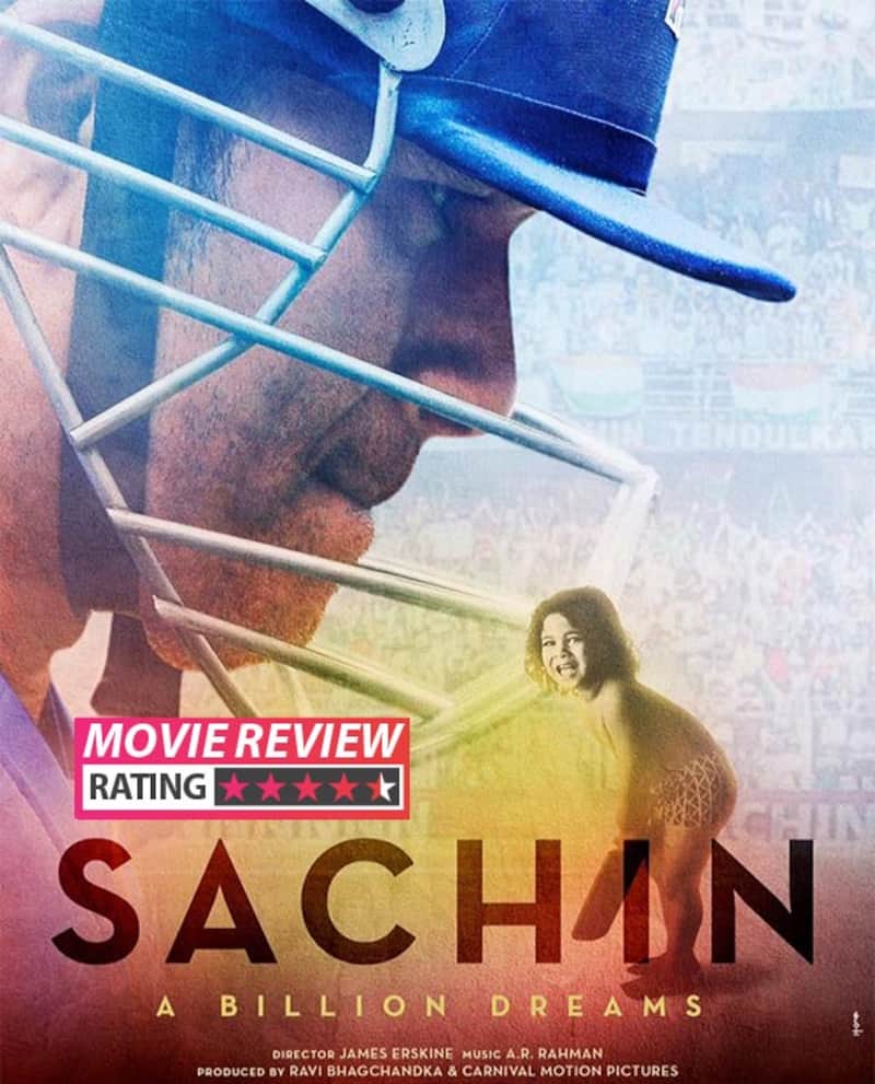 Sachin: A Billion Dreams movie review: Sachin Tendulkar's inspiring journey is as perfect as his cover drive