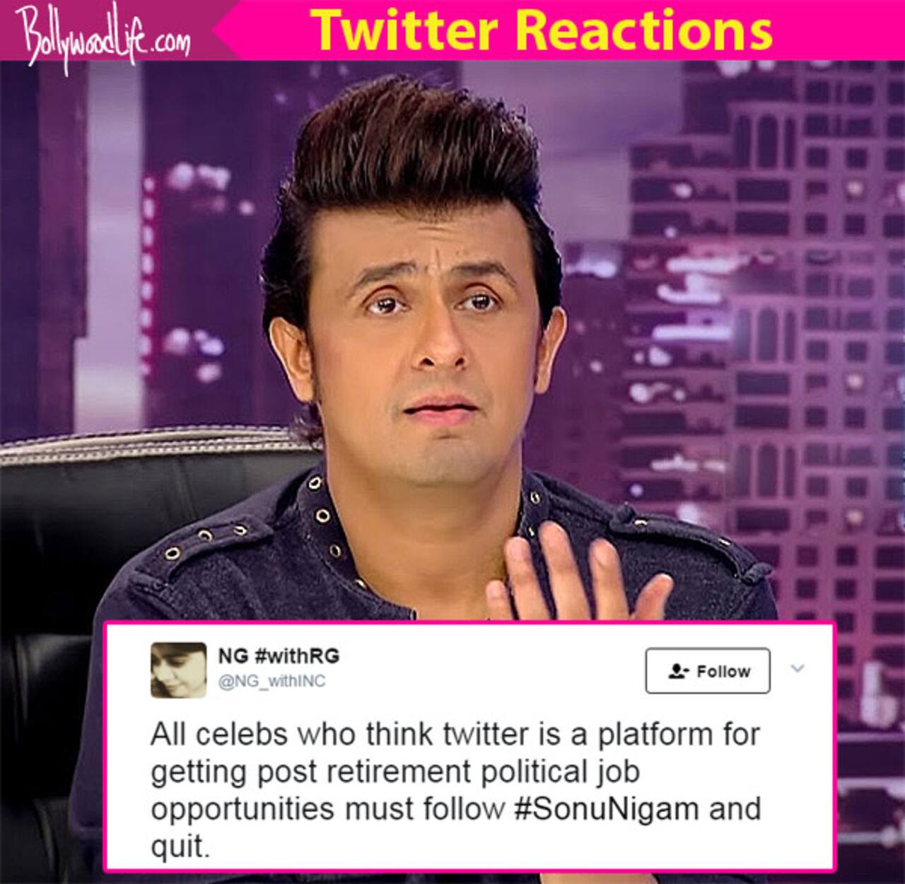 From making memes to getting too political, Sonu Nigam's decision to quit Twitter is getting all kinds of reactions - Bollywood News & Gossip, Movie Reviews, Trailers & Videos at From making memes to getting too political, Sonu Nigam's decision to quit Twitter is getting all kinds of reactions - Bollywood News & Gossip, Movie Reviews, Trailers & Videos at