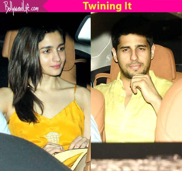 How cute! Alia Bhatt and Sidharth Malhotra are each other's sunshine ...