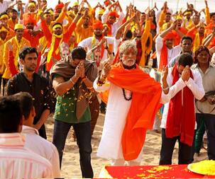 अमिताभ बच्चन ‘सरकार-3’ में कुछ इस अंदाज में गाएंगे गणपति बप्पा की आरती, सामने आई तस्वीरें