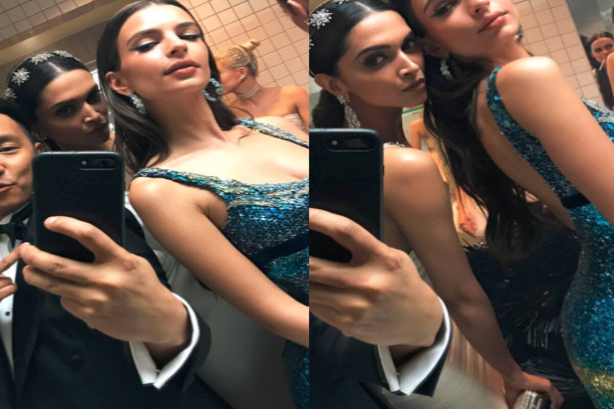 Deepika Padukone Bonds With Gone Girl Actress Emily Ratajkowski Over Selfies And Pouting Bollywood News Gossip Movie Reviews Trailers Videos At Bollywoodlife Com