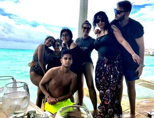 Kajol looks as fit as a fiddle as she chills in a swimsuit in Maldives - view pic!