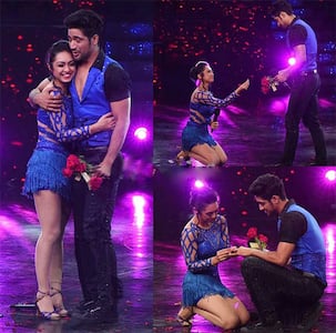 Nach Baliye 8: Abigail Pande proposes to boyfriend Sanam Johar on the sets of the show