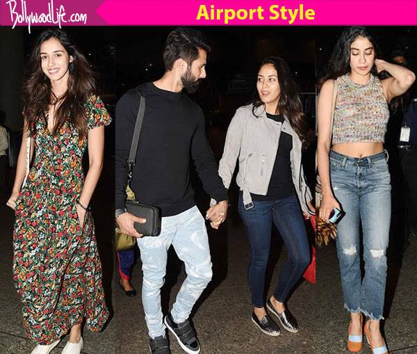 Airport Spotting: Janhvi Kapoor, Disha Patani Keep It Casual