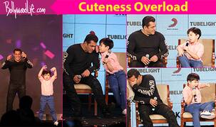 5 moments between Tubelight actor Matin Rey Tangu and Salman Khan that you cannot miss - watch video