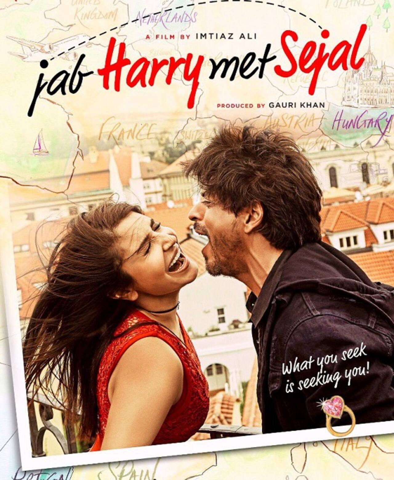 Shah Rukh Khan gives us a sneak peek at the first song from Jab Harry Met Sejal - view pic