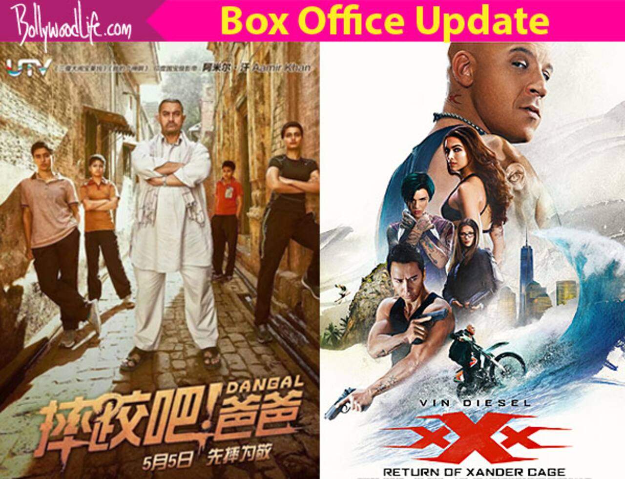 Aamir Khans Dangal Beats Vin Diesel Deepika Padukones Xxx Return Of Xander Cage At China Box