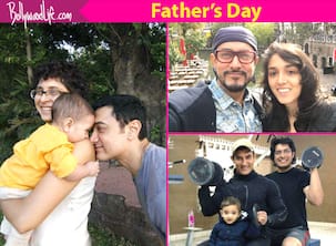 Aamir Khan shares adorable snaps with Junaid, Ira and Azad on Father's Day - view pic