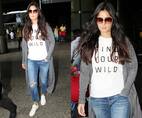 Katrina Kaif wears a t-shirt that says 
