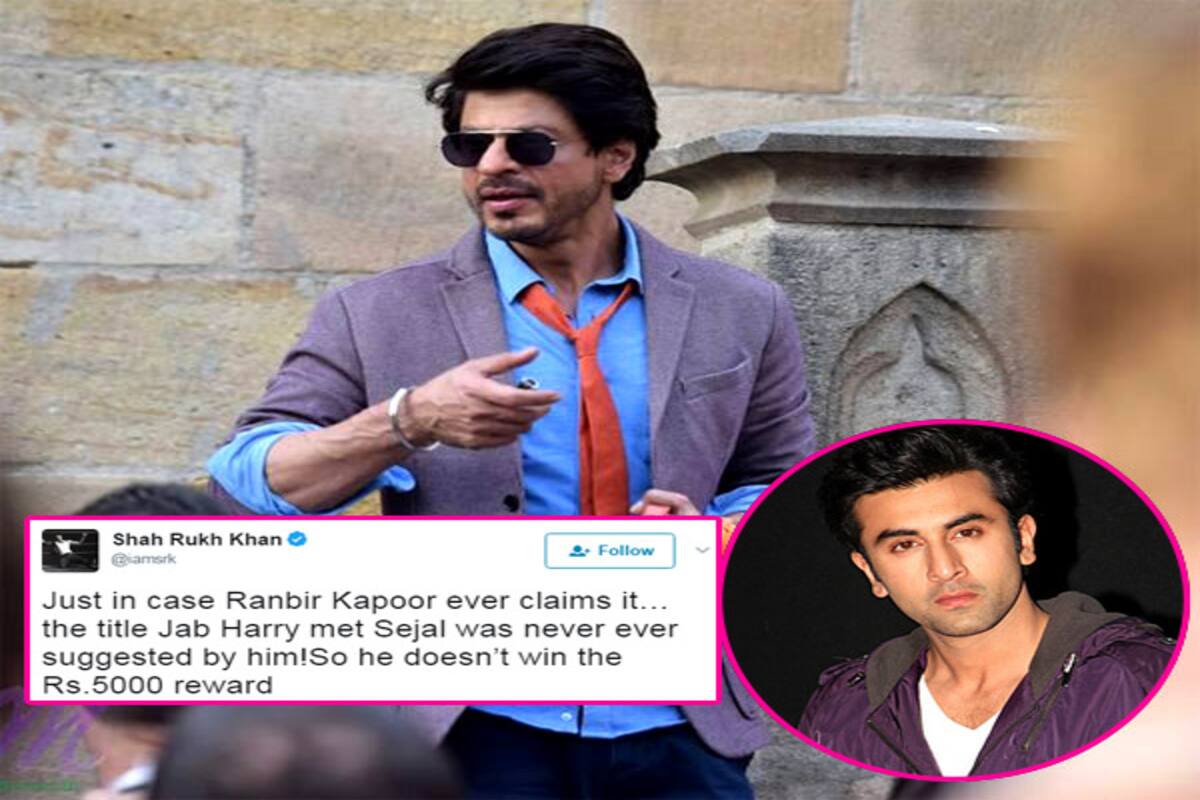 Shah Rukh Is Not Willing To Pay Rs 5000 To Ranbir For Jab Harry Met Sejal Find Out Why Bollywood News Gossip Movie Reviews Trailers Videos At Bollywoodlife Com It stars anushka sharma and shah rukh khan in their third collaboration after rab ne bana di jodi (2008) and jab tak hai jaan (2012). ranbir for jab harry met sejal