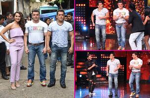 Salman Khan and Sonakshi Sinha's Dabangg reunion on Nach Baliye 8 - View HQ pics